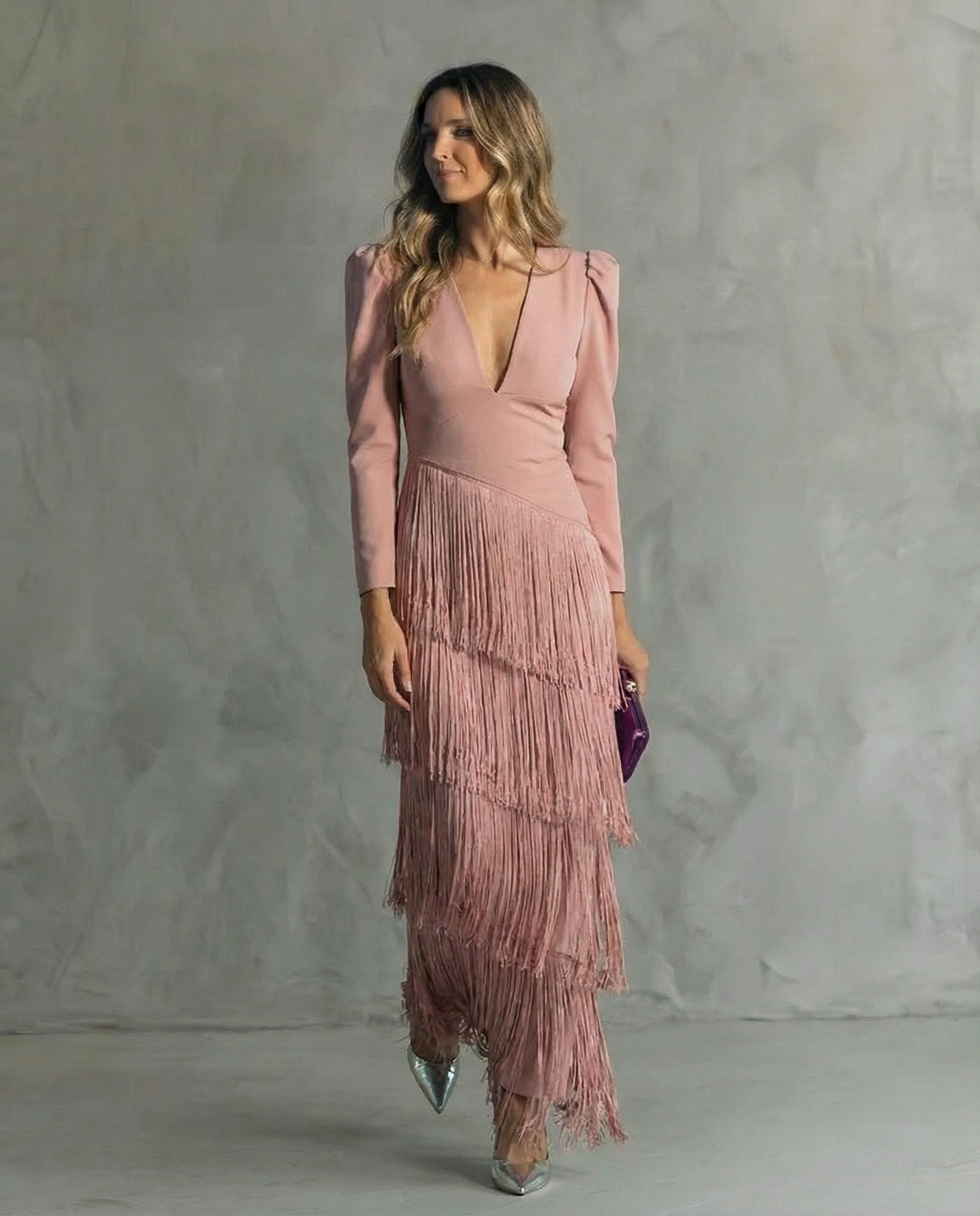Luxe Fringe Muse Dress