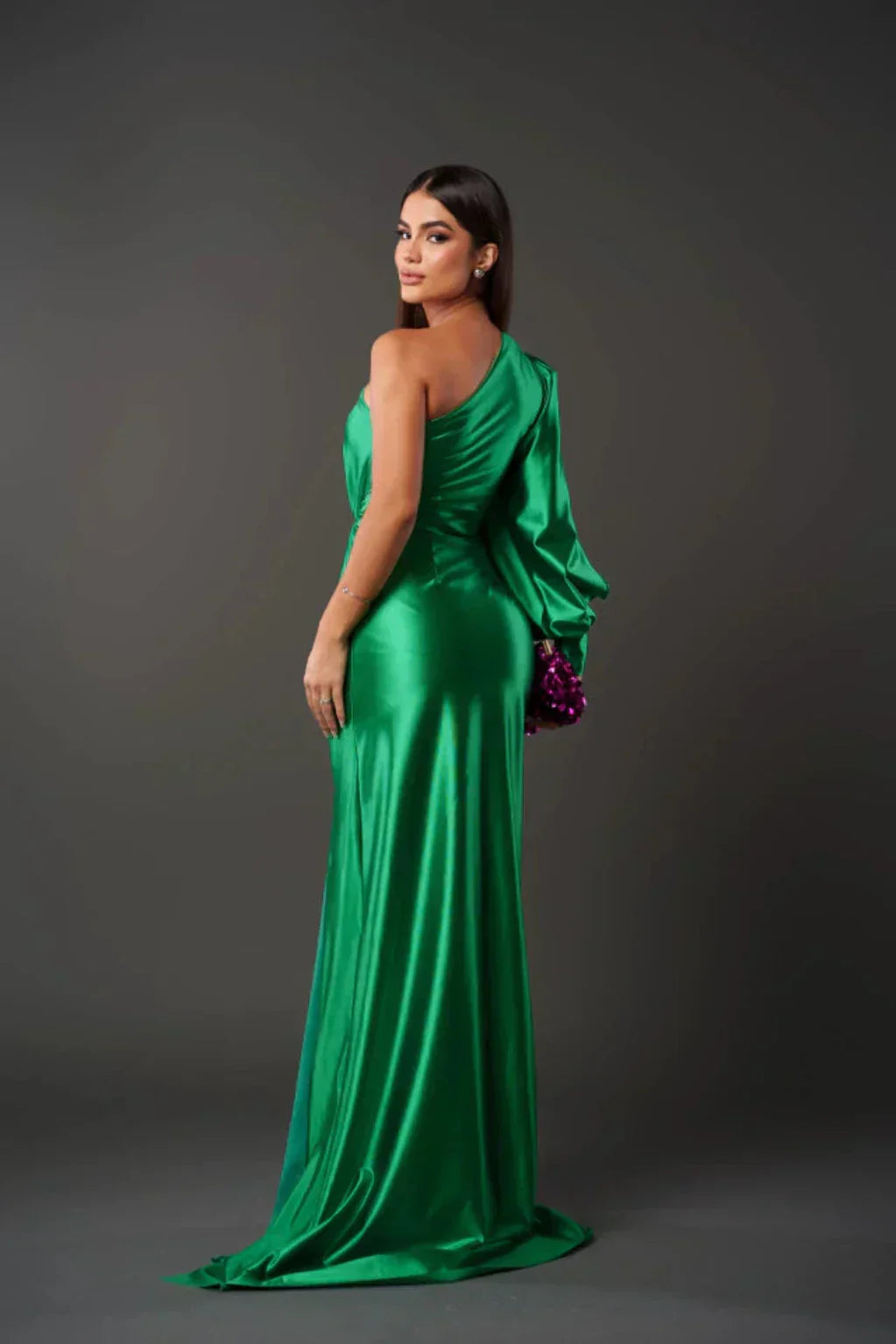 Estella™ - One-Sleeve Evening Dress