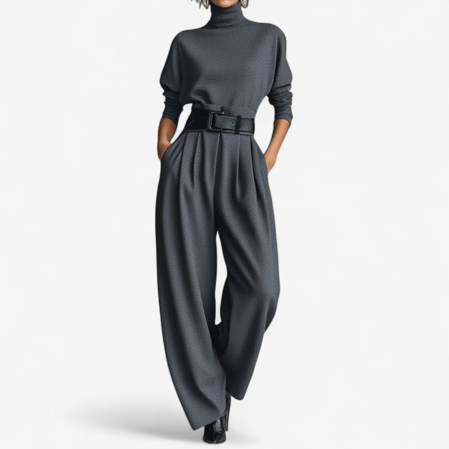 Doris | High-neck jumpsuit