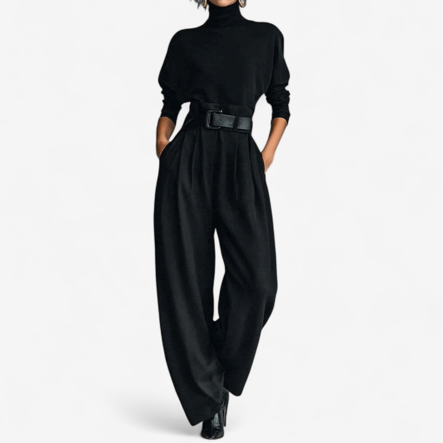 Doris | High-neck jumpsuit