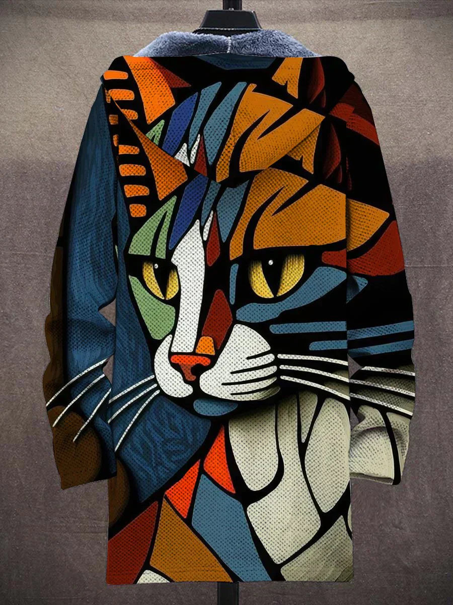 Pia™ - Artistic Printed Jacket for Women