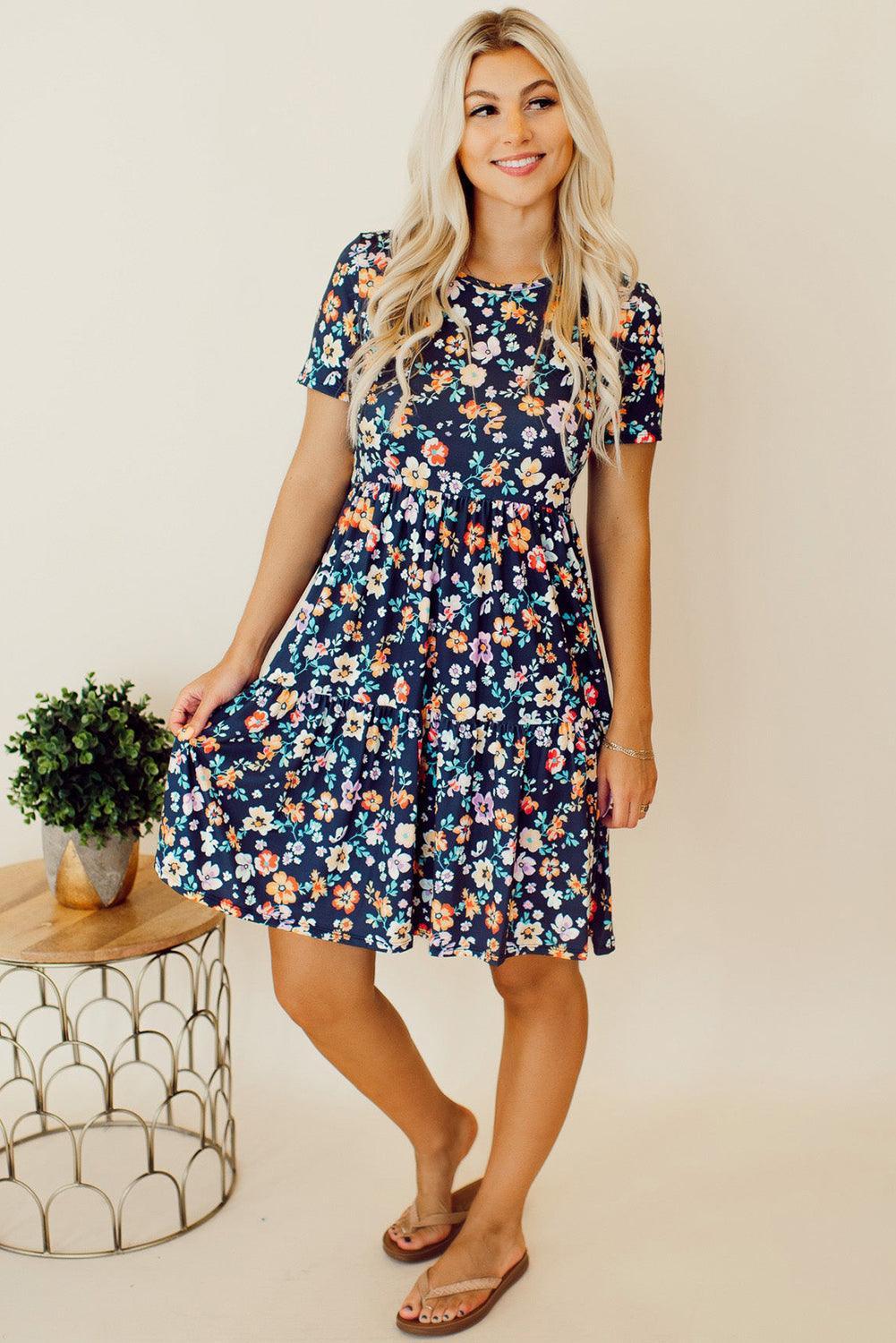 Amber™ - Floral A-Line Dress