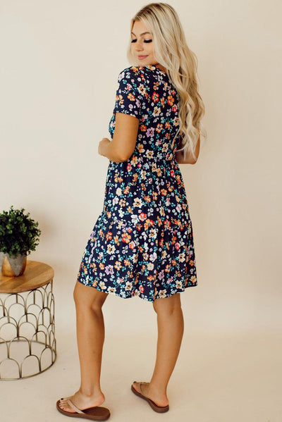 Amber™ - Floral A-Line Dress