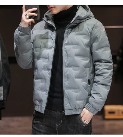 Elegant Men's Puffer Jacket