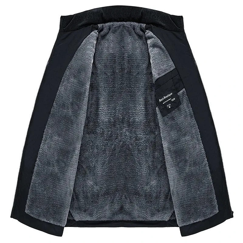 Elegant Padded Windbreaker Jacket