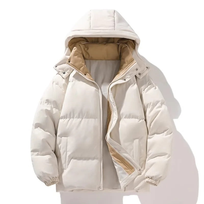 Men's Elegant Hooded Jacket