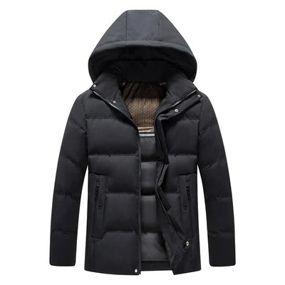 Elegant fleece jacket with hood