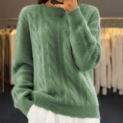 Eleanor™ - Cozy Jumper with Braided Lines