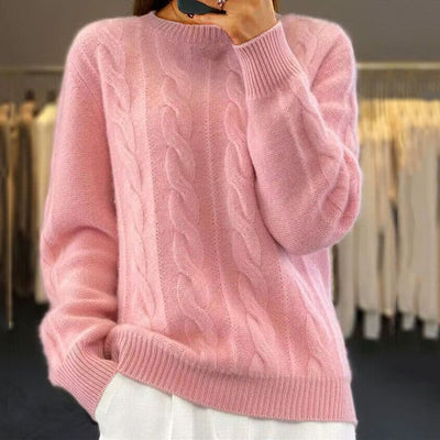 Eleanor™ - Cozy Jumper with Braided Lines