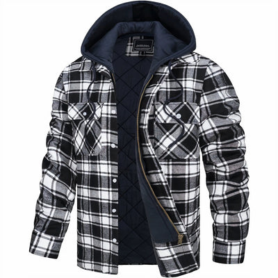 Harrison™ - Checked Hooded Jacket
