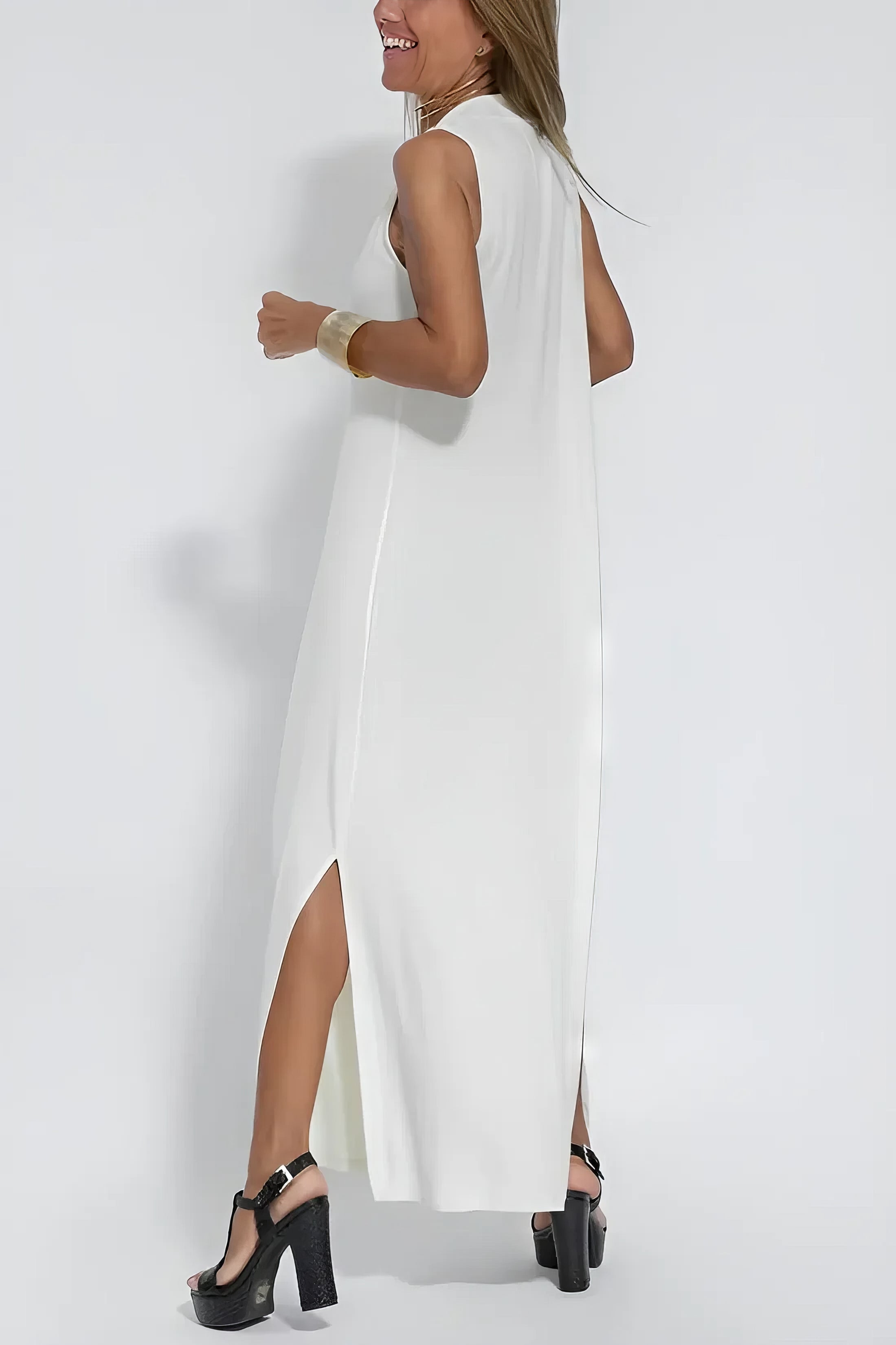 Anja™ - Elegant Long dress + Matching Cardigan