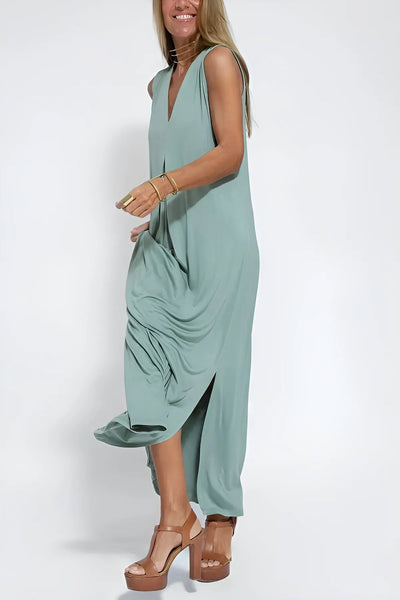Anja™ - Elegant Long dress + Matching Cardigan